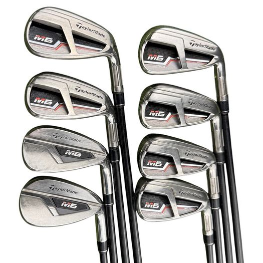 Taylormade M6 Irons / 5-Pw-Aw-Sw / Atmos 5A Senior