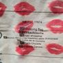 "Kiss Goodbye to Breast Cancer" Canvas Shopping Bag Image 2