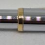 Vintage Cross ATX Medallist Ballpoint Pen Chrome & Gold Image 6