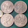 British Crowns / 25p UK 4 Coins Lot Image 2