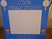 communion social media frame