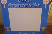 communion social media frame