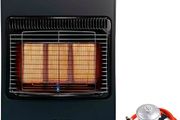 Portable Gas Heater Indoor Mobile Foldable 4.2kW Regulator Set