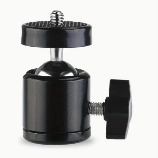 1/4 Ball Head Screw Tripod Mount - 360 Rotating Mount Base Adapter -61211