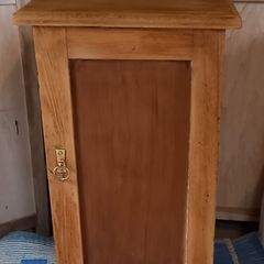 Victorian oak cupboard/ locker