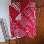 Ladies Red and White Principles Top Size 14 NEW with tags Image 3