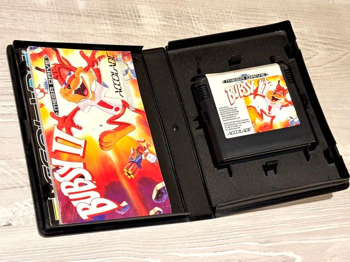Bubsy 2 for Mega Drive - Boxed & Minty
