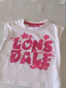 Girls new Londale top 6/12 mths