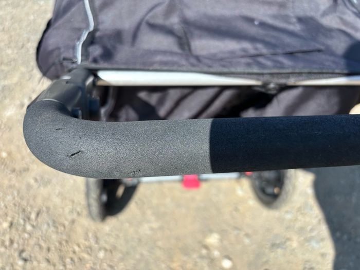 out & about twin buggy