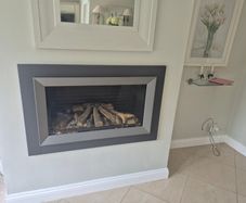Gas fire