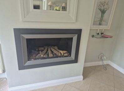 Gas fire