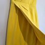 House of CB Yellow Uma Strapless Mini Dress Size S Image 4