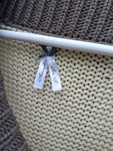 Atmosphere - Nordic Fair Isle Chunky Knit Cape Cardigan