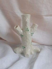 Belleek Tree Branch Vase