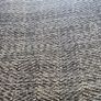 New 100% cotton turquoise marl and ecru 120cm x 160cm throw Image 8
