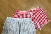 2 pairs of pyjama shorts