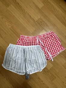 2 pairs of pyjama shorts