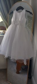 BNWT Pretty fowergirl dress, age 6