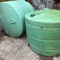 Water storage tanks, 2500L