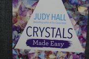 Crystals Made Easy, Judy Hall,Paperback book, Crystals