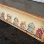 Rustic Whimsical Town Floating Shelf Image 4