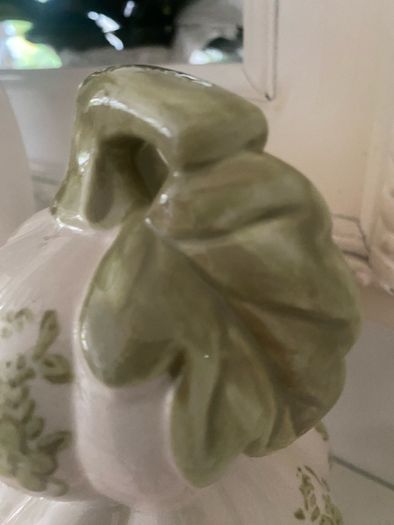 Beautiful Elegant ShabbyChic Autumn Halloween Decor stacked Pumpkins that can be taken out year after Year in beautiful  soft colours