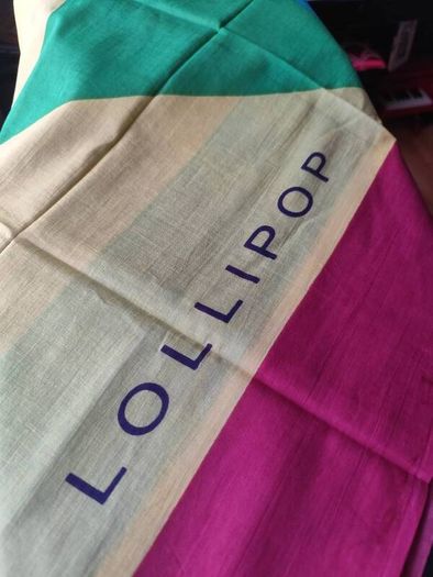 Large Funky Colourful Cotton Scarf