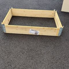 Raised flower beds