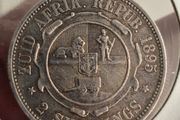 ZAR 2 shillings 1895