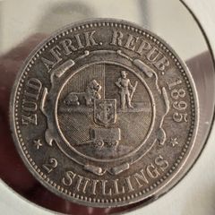 ZAR 2 shillings 1895