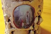 Vintage Reglious Candle Holder