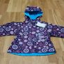 London Fog Jacket / Coat with hood - Purple Floral - Girls - Age 5 years - New with tag Image 2