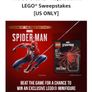 Lego Spider-Man Miles Morales Minifigure Playstation 2020 Sweepstakes Figure Very Rare From The Be Greater This Was Only Available In The US Also Includes Congratulations Paper Leaflet And Also The Original Box And That They Were Shipped Out In So Include Image 5