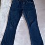 Vintage inspired Levis 525 Bootcut Jeans W29 Dark Blue Denim Flared Leg Altered Length Y2K Image 3