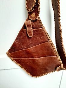 Handmade leather bag