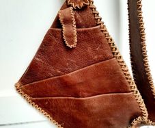 Handmade leather bag