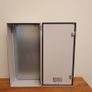 Wall mounted enclosure with door and mounting plate of sheet steel Rittal E-Box EB 1578.500 Image 3