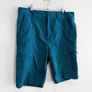 Pre Owned Dunnes Stores Mens Teal Utility Cargo Shorts Image 2