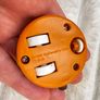 McDonalds Happy Meal Wind Up Toy Tricky Trackers 1995 Big Mac approx. 3 cm. Used Please see photos Image 9
