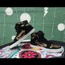 SUPRA black & gold high top trainers Image 3
