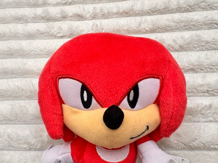 Sonic The Hedgehog Knuckles Plush Soft approx. 20 cm. Used Please see photos