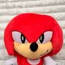 Sonic The Hedgehog Knuckles Plush Soft approx. 20 cm. Used Please see photos Image 3
