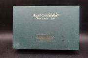 Marquis by Waterford Crystal Angel Candleholders  Pair in Original Box