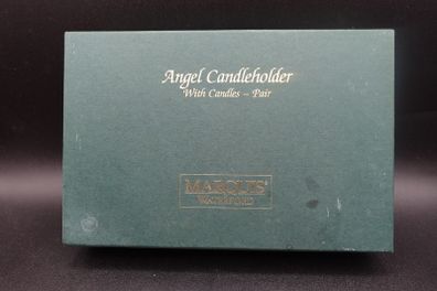 Marquis by Waterford Crystal Angel Candleholders  Pair in Original Box