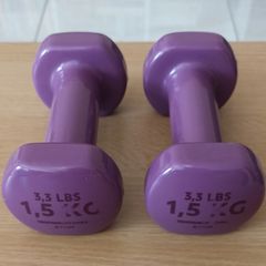 Pair of 1.5kg dumbbells