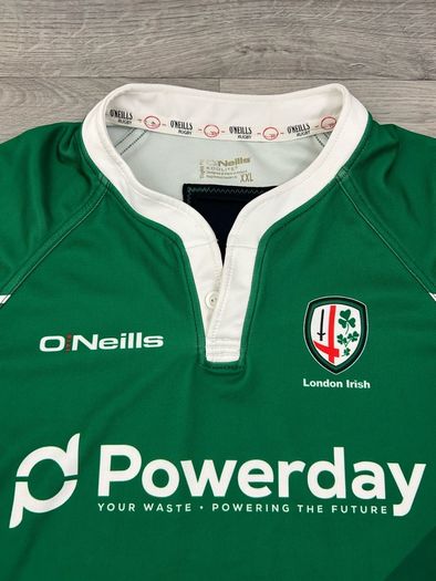 London Irish Player Issue Rugby Jersey Shirt Mens XXL Player Fit