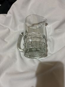 Vintage glass Milk/Water/Juice/Beer jug