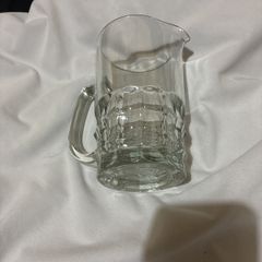 Vintage glass Milk/Water/Juice/Beer jug