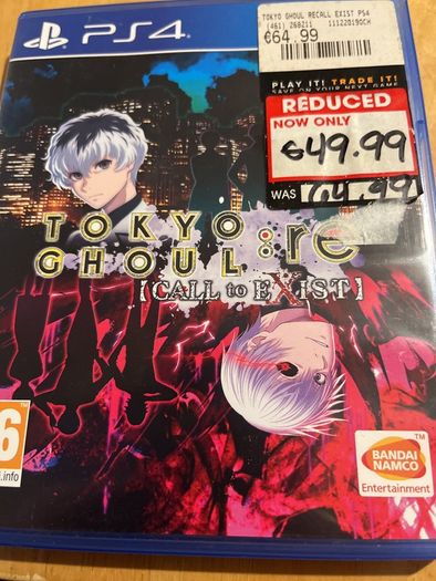 Tokyo Ghoul re{recall to existence}