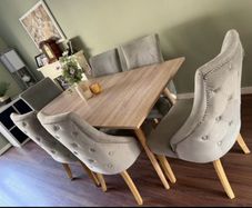 dining table and chairs